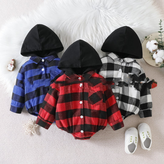 Winterberry Flannel Hoodie