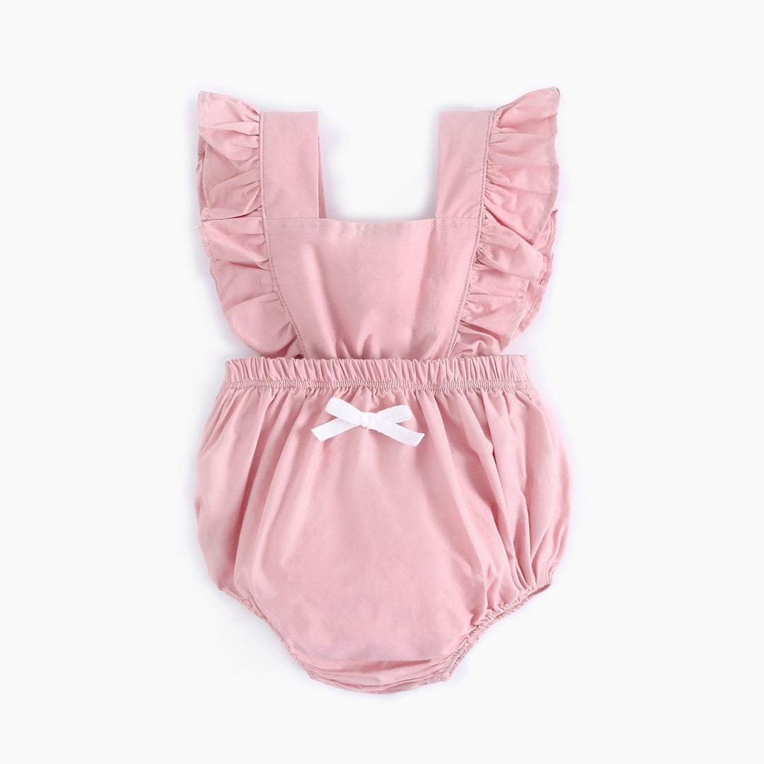 Baby Siamese Suspender Denim Romper