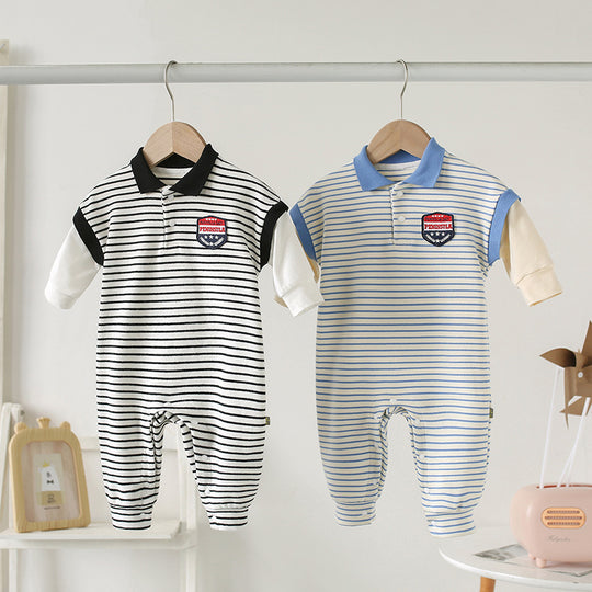 Baby Onesies Striped Male Baby Newborn Clothes