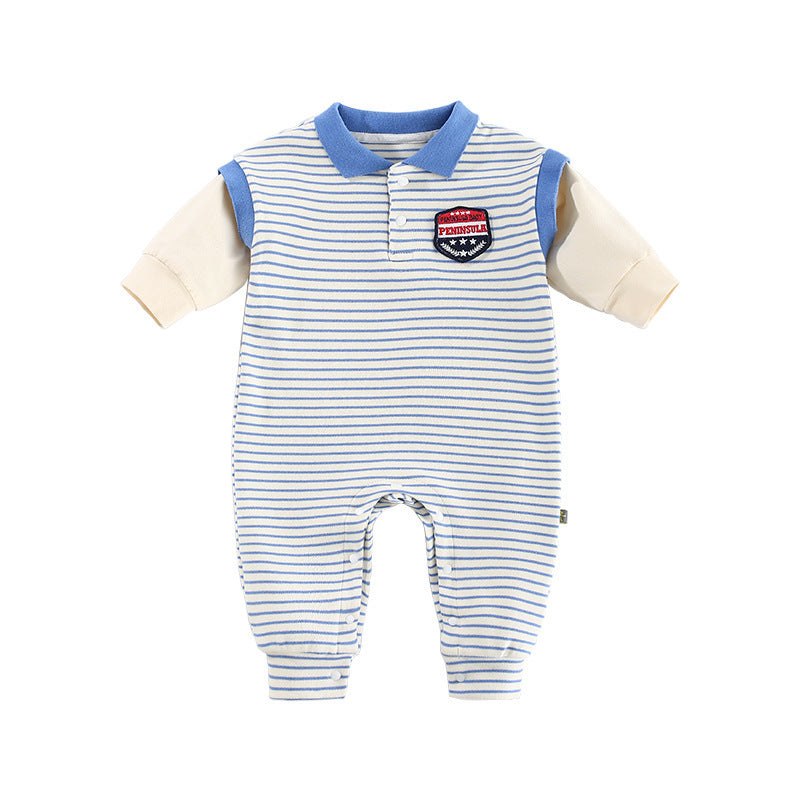 Baby Onesies Striped Male Baby Newborn Clothes