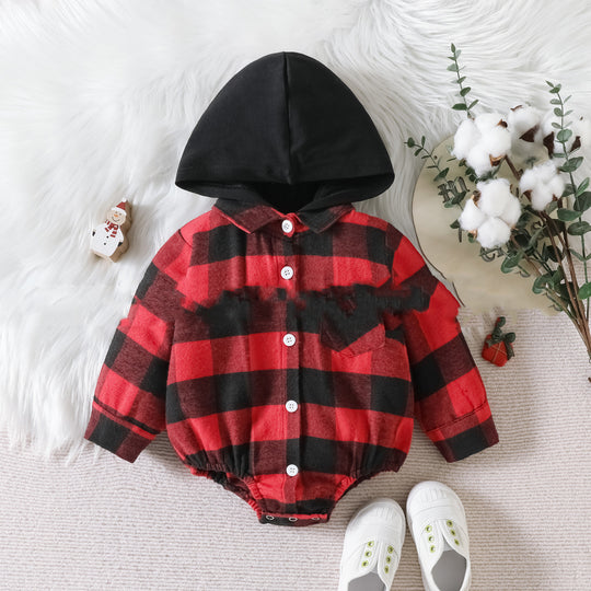 Winterberry Flannel Hoodie