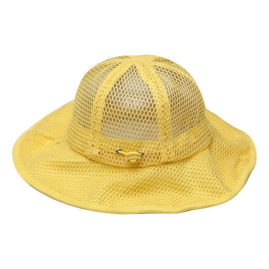 Summer Children Bucket Hat Mesh Breathable Panama Hats For Kids Adjustable Sun Hat Boys Girls Outdoor Beach Cap