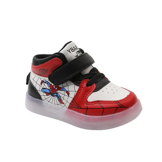 Disney Spiderman LED Light Sports Shoes