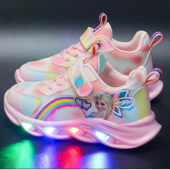 Disney Princess LED Light Sneakers