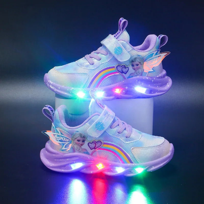 Disney Princess LED Light Sneakers